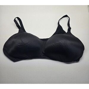 Torrid Curve Women Bra 44D Black Everyday T Shirt Wireless Strap
